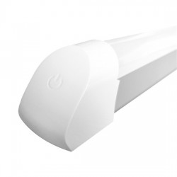 LED lineární svítidlo podlinkové, 10W, 4100K, 3-stupňové stmívaní, vypínač, hliník, 58cm