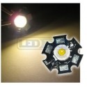LED dioda 1W výkonová teplá BÍLÁ 3000-3500K