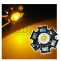 LED dioda 1W výkonová ŽLUTÁ 595nm